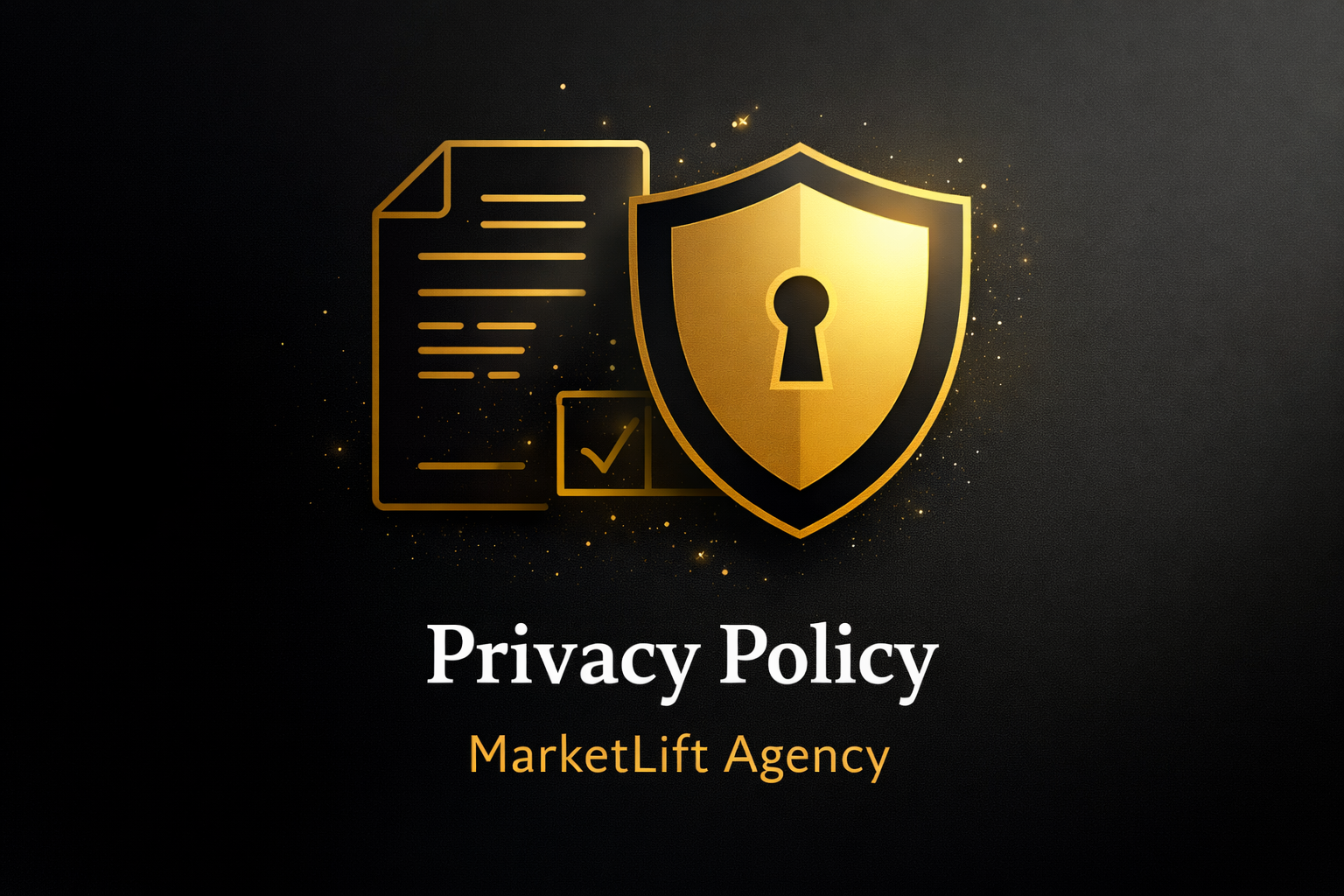 Privacy Policy MarketLift Agency data protection and user privacy