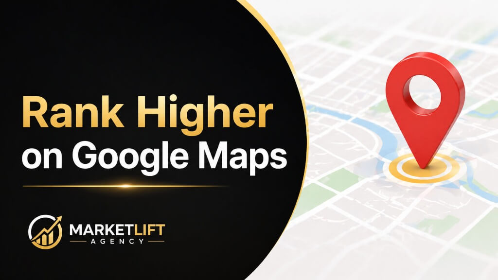 Google Business Profile optimization banner for local SEO growth by MarketLift Agency