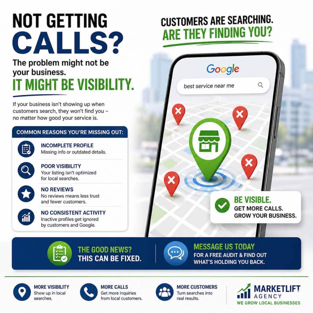 google business profile problems affecting local SEO visibility and customer calls