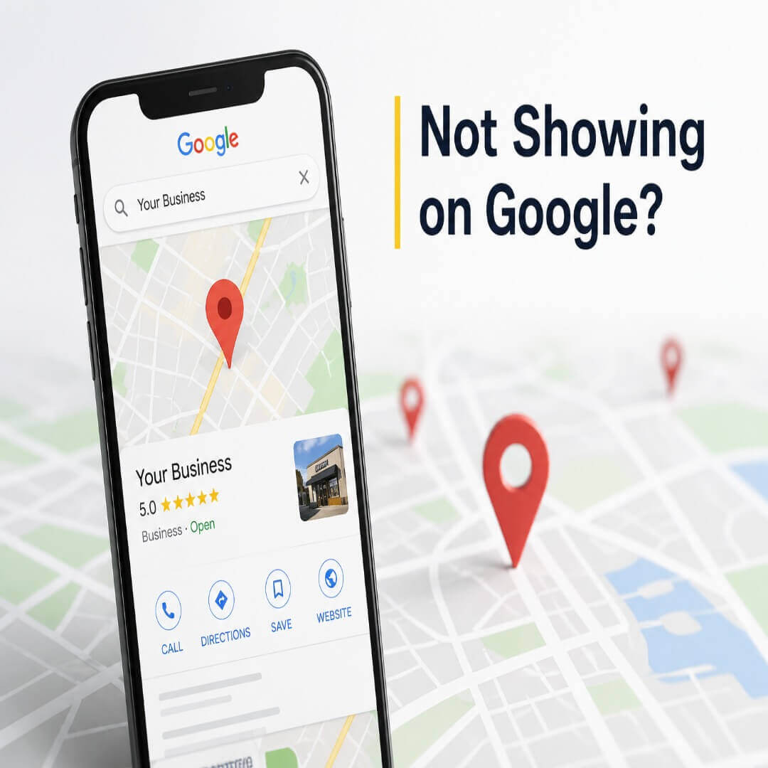 Not showing on Google local SEO visibility MarketLift Agency