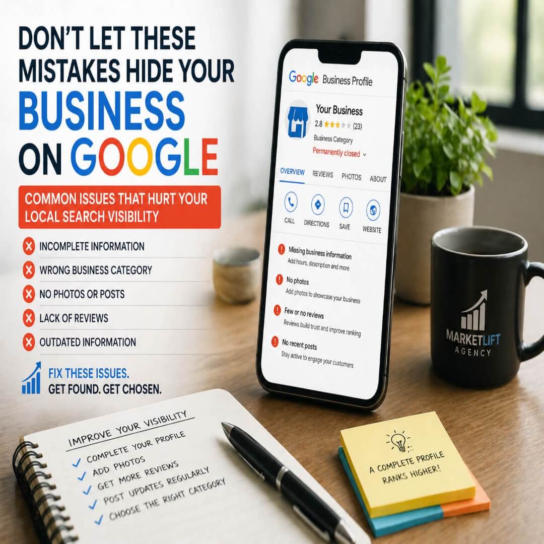 Why business not showing on Google local SEO optimization